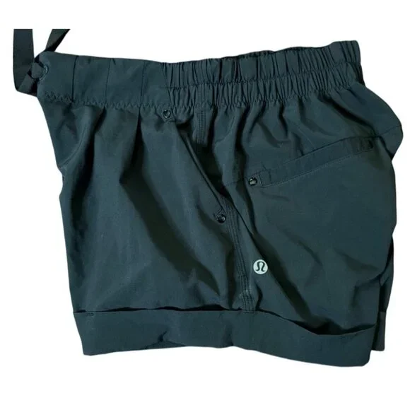 Lululemon Spring Break Away Short Black First Release Women Size 4  3" W7920S - Picture 4 of 16